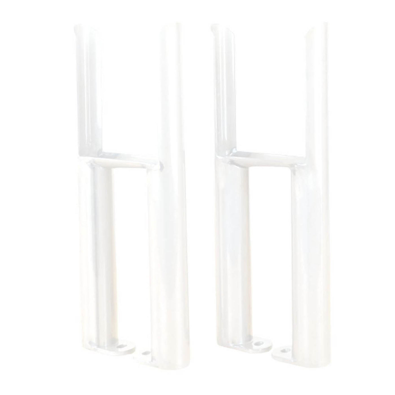 Reina 300mm White 3 Column Radiator Feet 2 Pack - Image 2