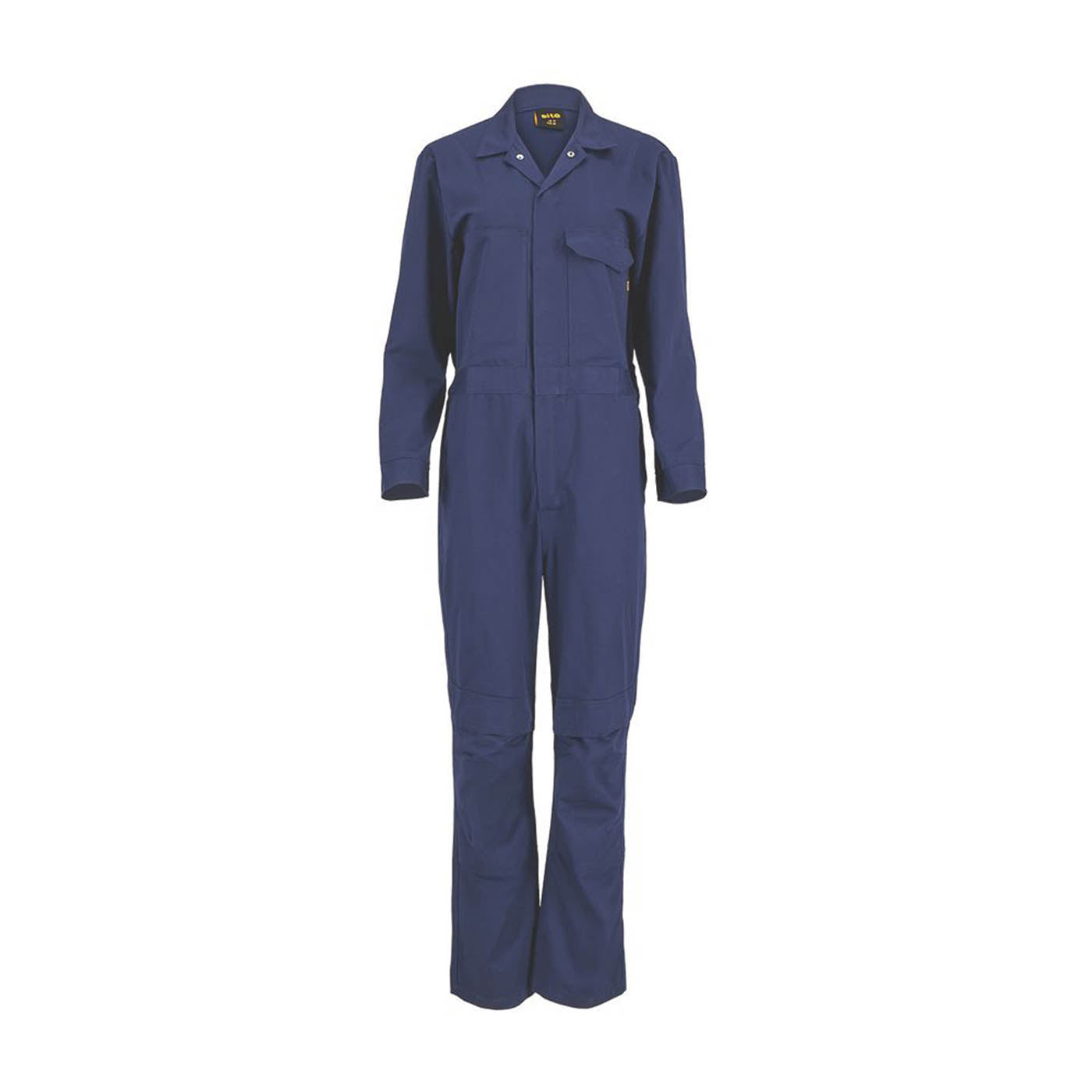 Site Womens Coveralls Overalls Boilersuit Stretch Blue Betoia Size 16 28" L - Image 1