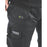 Work Trousers Mens Twisted Leg Black Grey Breathable Multi Pockets 32"W 29"L - Image 2