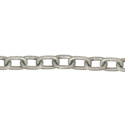 Diall Welded Chain Heavy Duty Security Link Zink Plated Steel Strong 10mm x 5m - Image 1