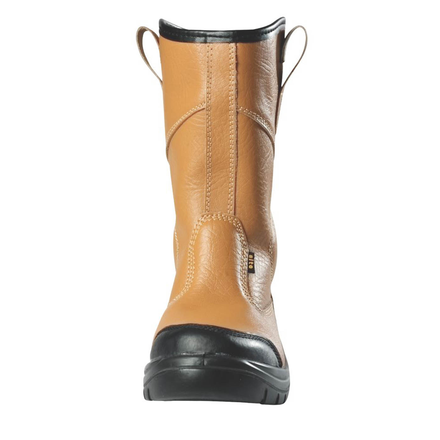 Site Safety Rigger Boots Mens Wide Fit Brown Leather Fur Lined Steel Toe Size 11 - Image 5