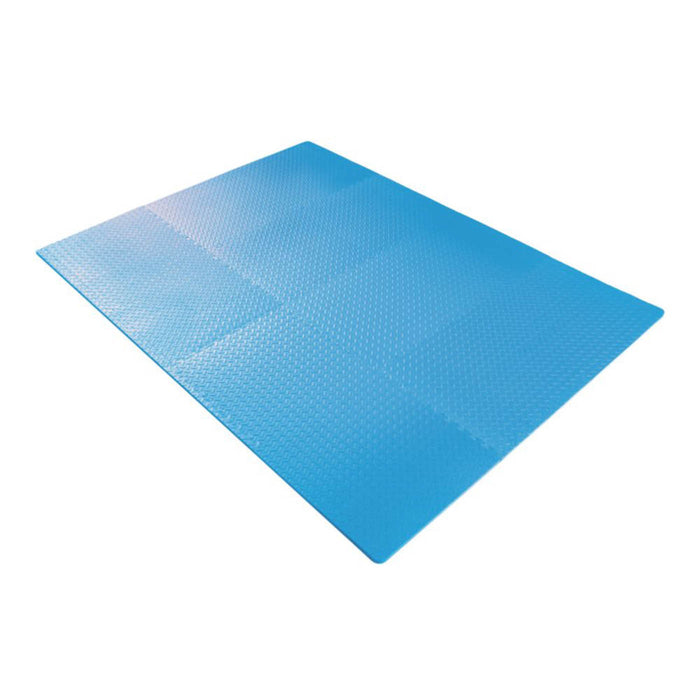 Floor Tile Interlocking Blue Foam 4.32m² Heavy Duty Garage Flooring Pack Of 12 - Image 2