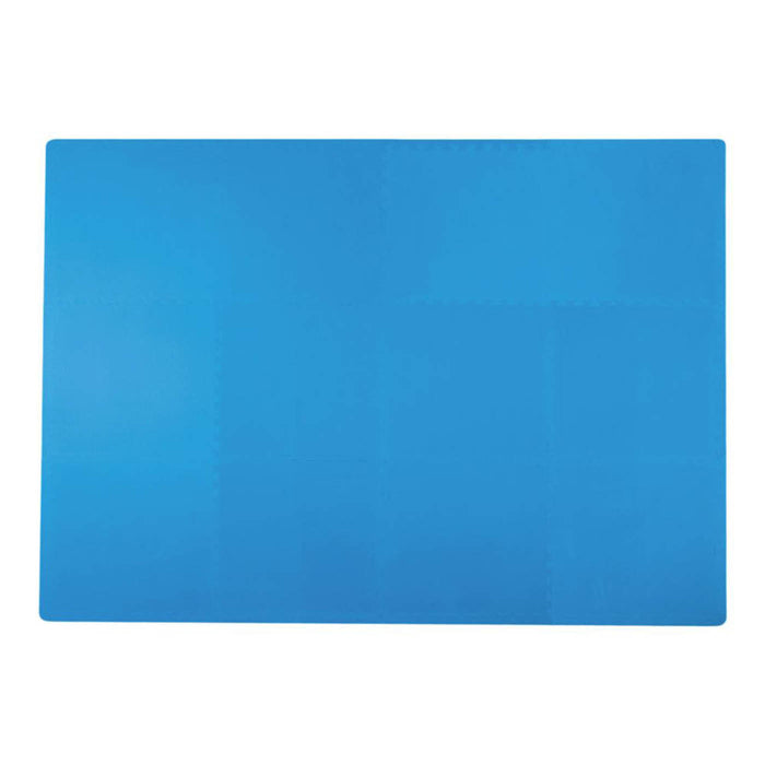 Floor Tile Interlocking Blue Foam 4.32m² Heavy Duty Garage Flooring Pack Of 12 - Image 5