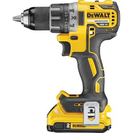DeWalt Drill Driver Cordless Compact Lightweight 18V Li-Ion 2x2.0Ah DCD791D2-GB - Image 2