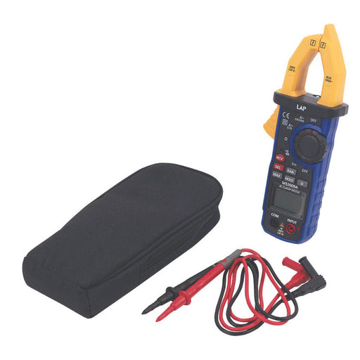 Lap Digital Clamp Meter AC 600A Voltage Non-Contact Detector CAT III Backlit - Image 1