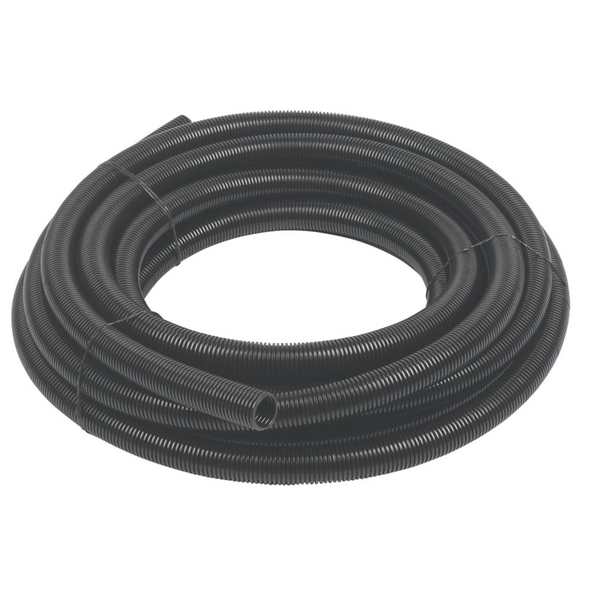 Flexible Conduit Nylon Construction Round IP66 Plastic Black 28mm x 10m - Image 1