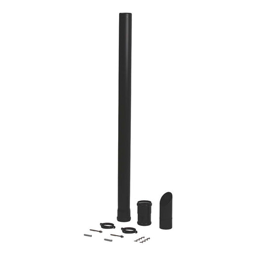 Baxi Under Balcony Eaves Flue Kit- Black 1035mm - Image 1