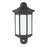 LAP Dunham Outdoor LED Half Wall Light Black 8.5W 580lm - Image 1