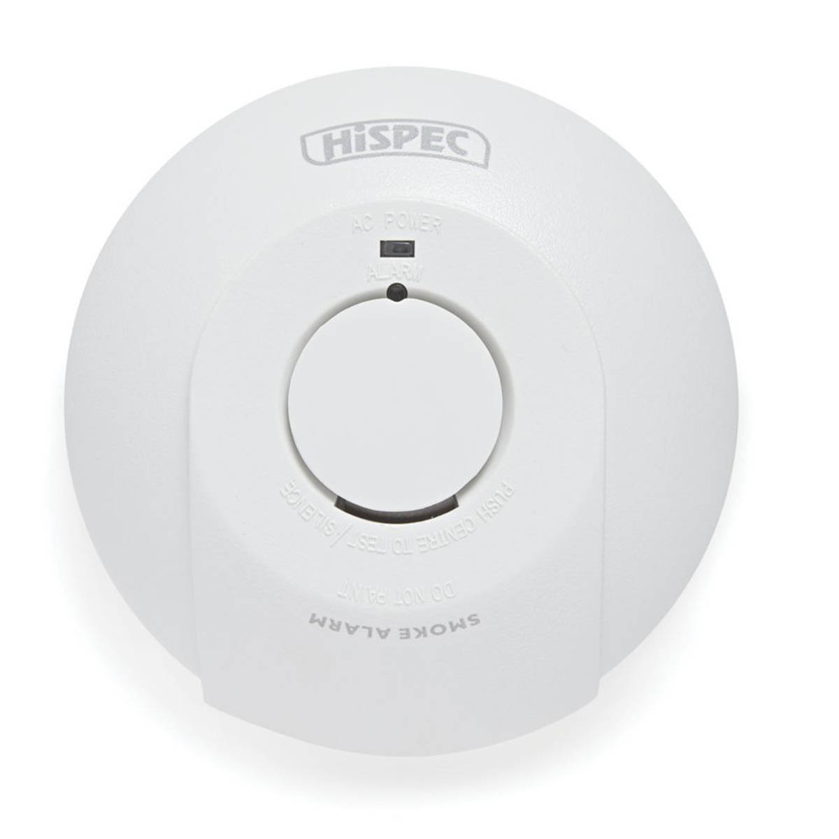 Hispec Fast Fix PE/FF10 Mains Interlinked Optical Smoke Alarm - Image 1