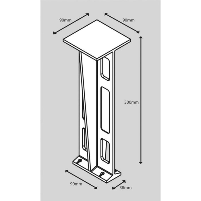 Loft Storage Stilts Insulation Spacer Strong Durable Plastic XL 300mm 12 Pack - Image 3