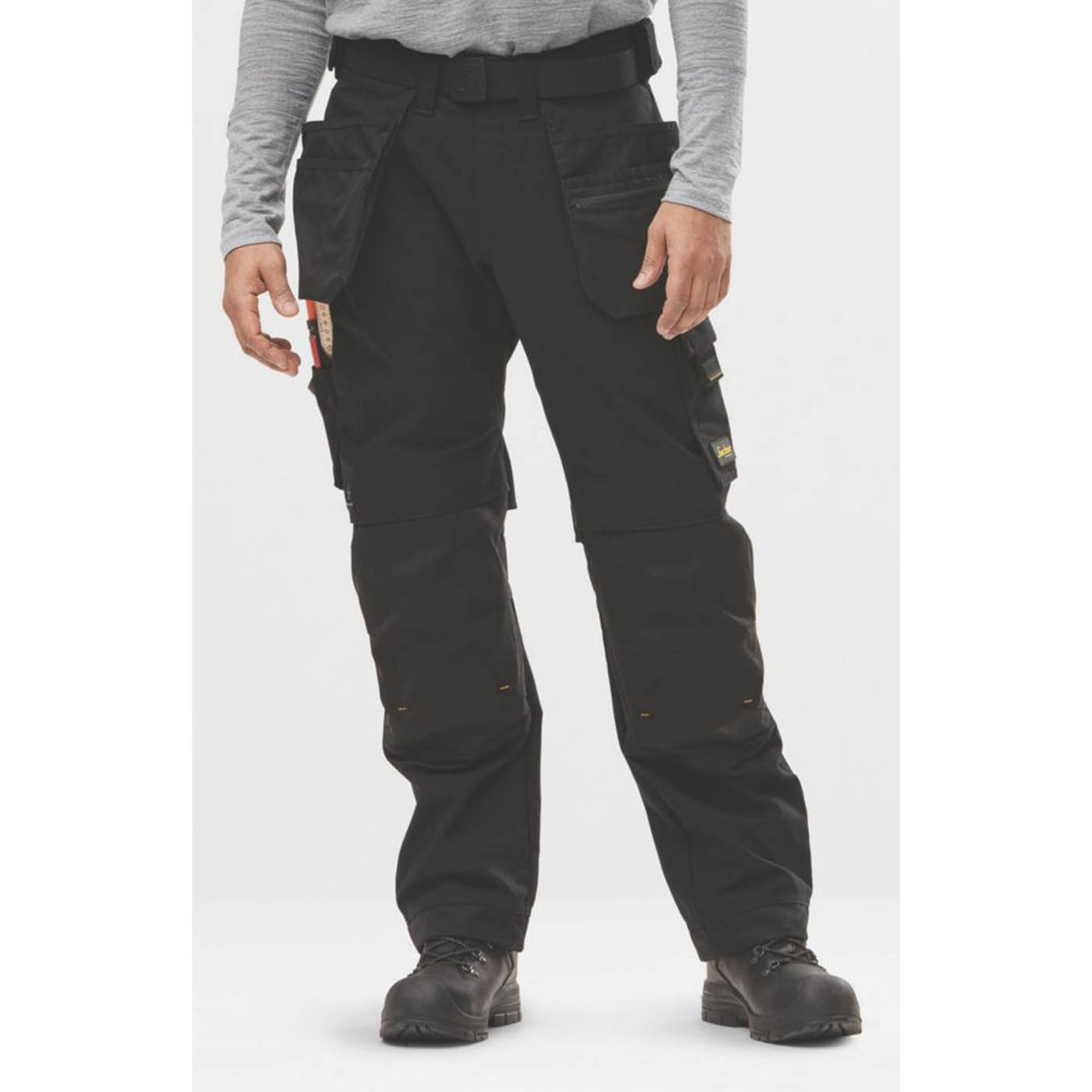 Snickers 6224 Work Trousers Black 31" W 30" L - Image 3