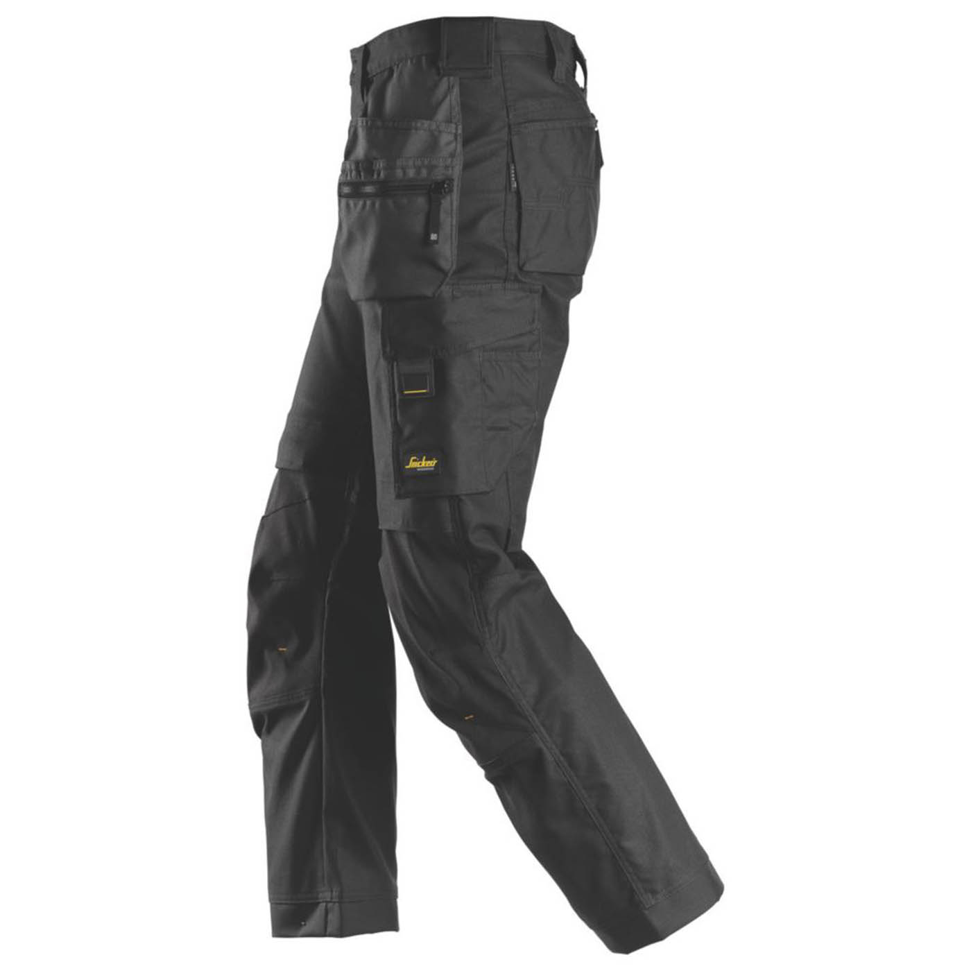 Snickers 6224 Work Trousers Black 31" W 30" L - Image 5
