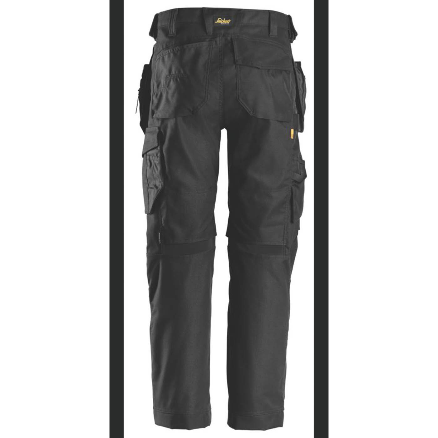 Snickers 6224 Work Trousers Black 31" W 30" L - Image 6
