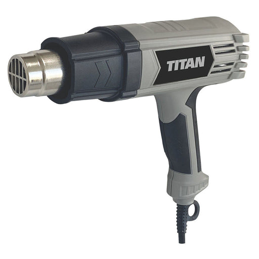 Titan Heat Gun Electric TTB773HTG Lightweight 4 Nozzles Handheld Hot Air 2000W - Image 1