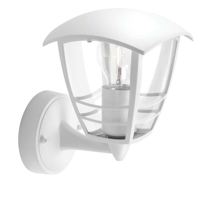 Philips Outdoor Wall Light White Aluminium Weatherproof Warm White Traditional - Image 2