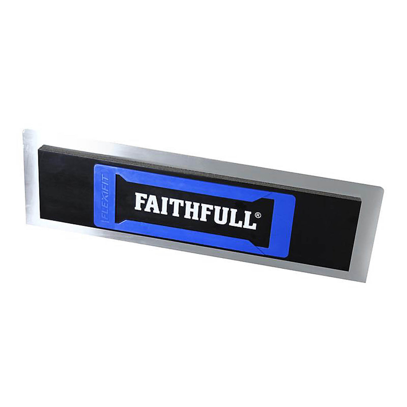 Faithfull Trowel With Foam 8in FAIPFLEX18S Stainless Steel Lightweight - Image 1