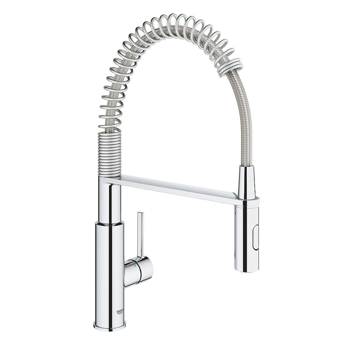 Grohe Kitchen Tap Get Professional Pull Out Mono Mixer Brass Chrome 3.6Kg 10 Bar - Image 1
