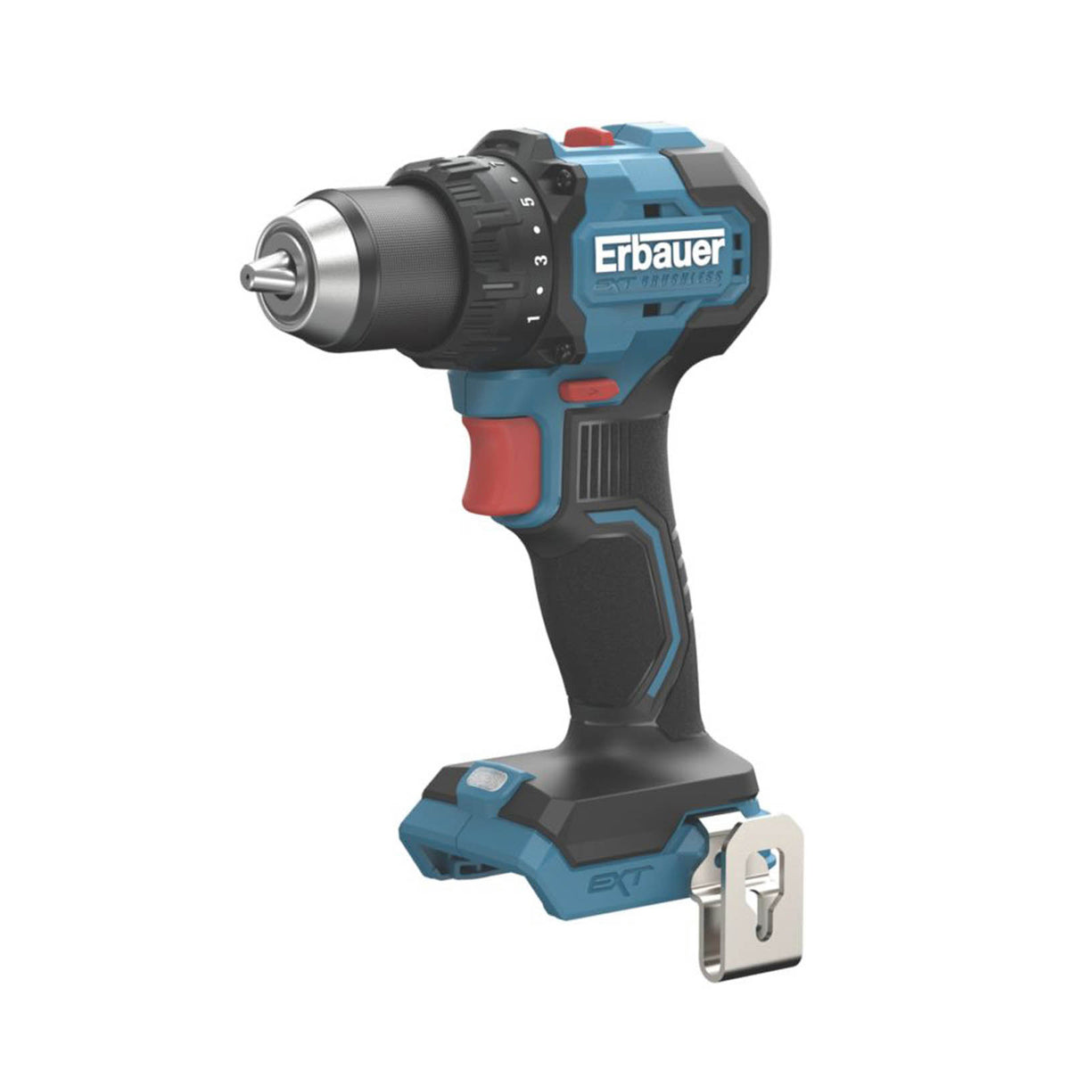 Erbauer Drill Driver Cordless 18V Li-Ion ERI1096DDH Soft Grip Compact Body Only - Image 1