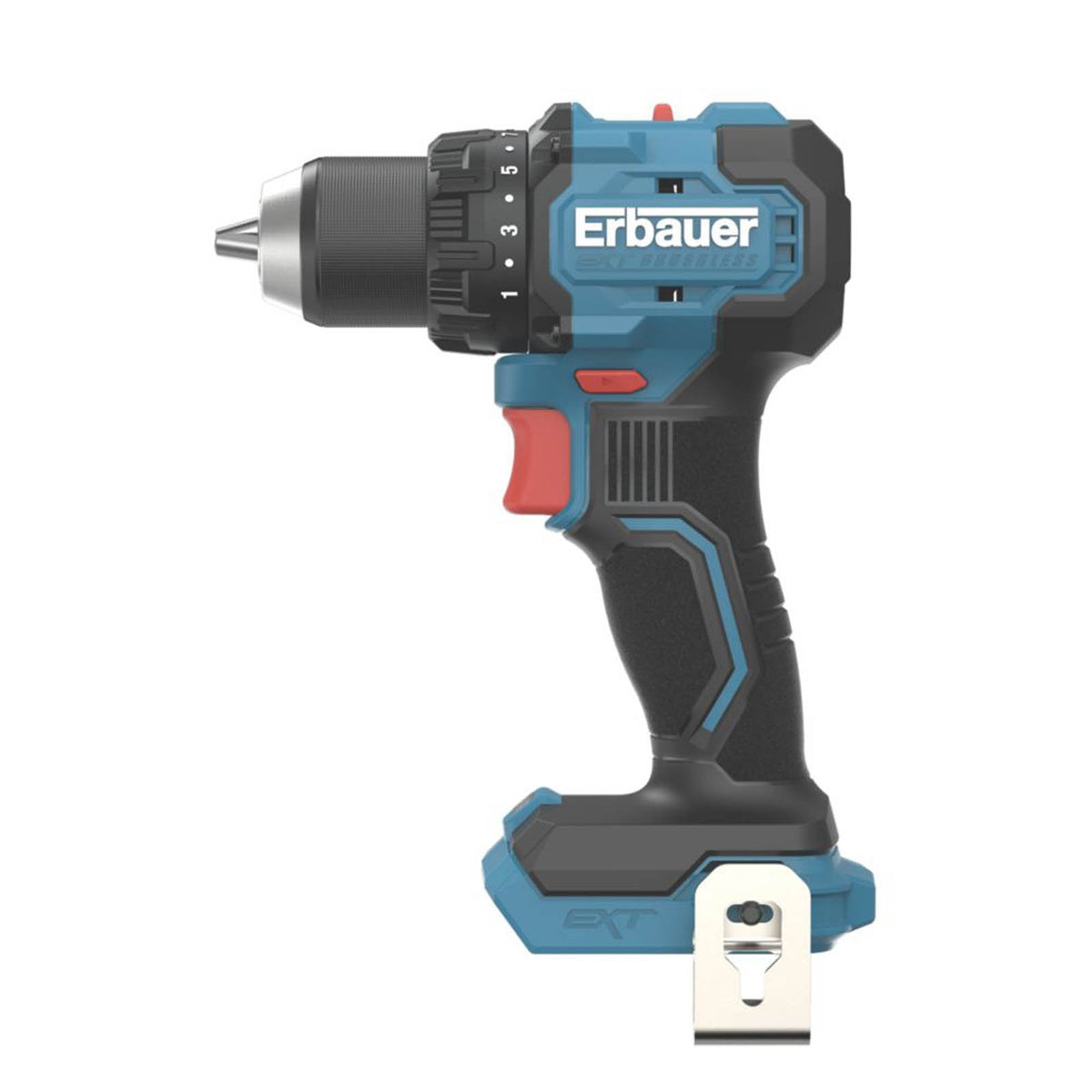 Erbauer Drill Driver Cordless 18V Li-Ion ERI1096DDH Soft Grip Compact Body Only - Image 2