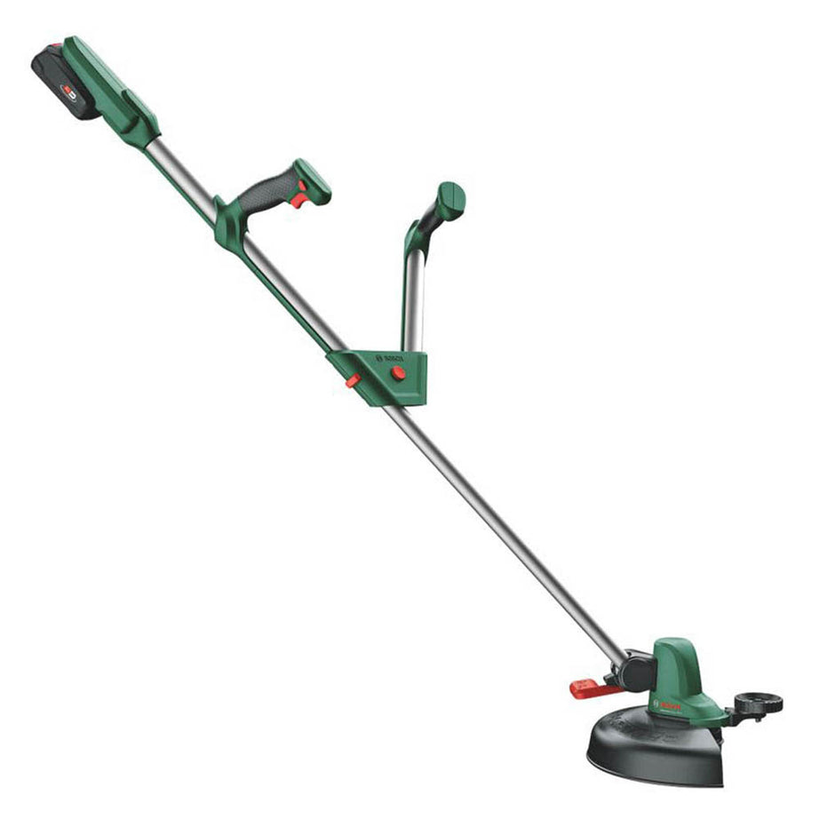 Bosch Grass Trimmer Cutter Cordless Ergonomic Handle Li-Ion 2.0Ah Charger 18 V - Image 1