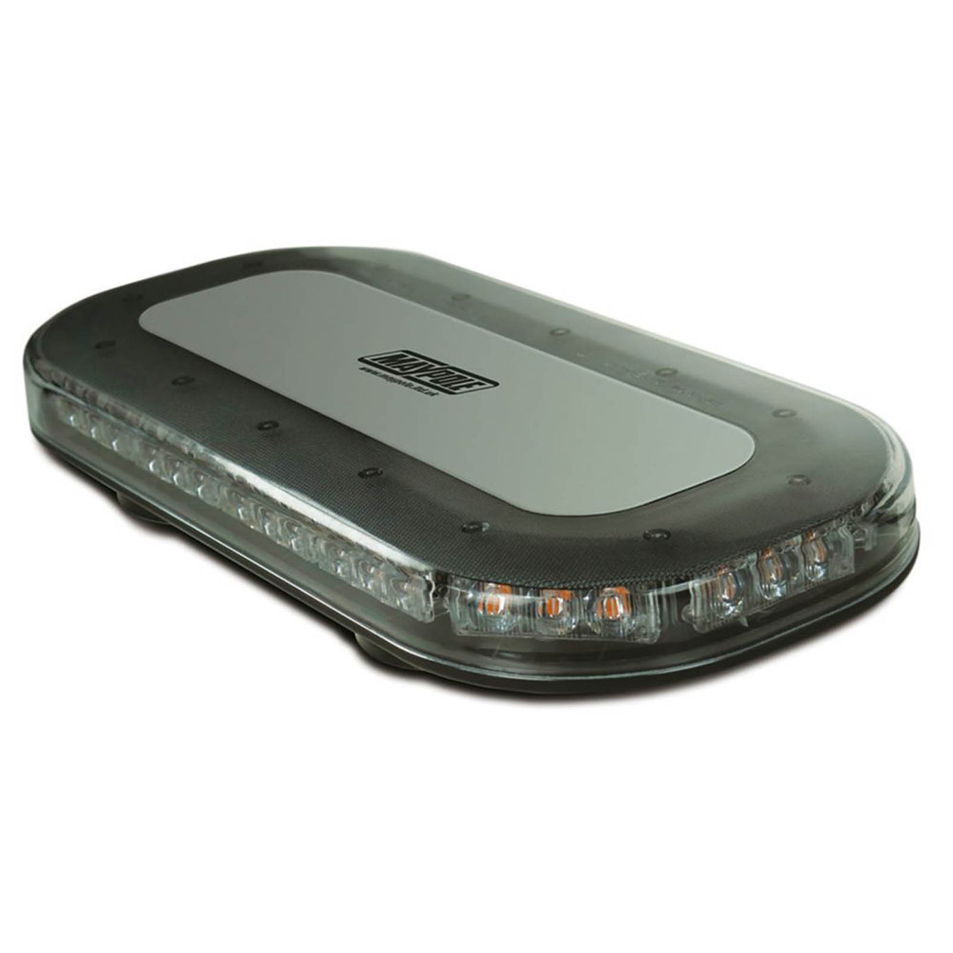 Maypole LED Beacon Lightbar Amber Beacon Emergency Warn Magnetic Waterproof - Image 1