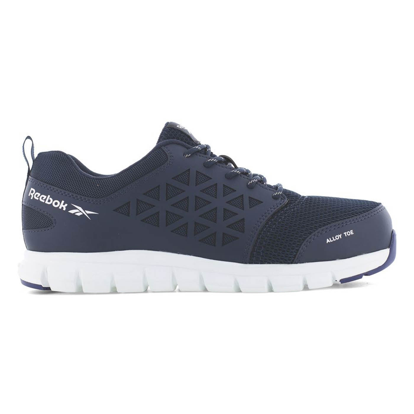 Reebok Safety Trainers Mens Wide Fit Navy Blue Work Boots Aluminium Toe Size 10 - Image 2