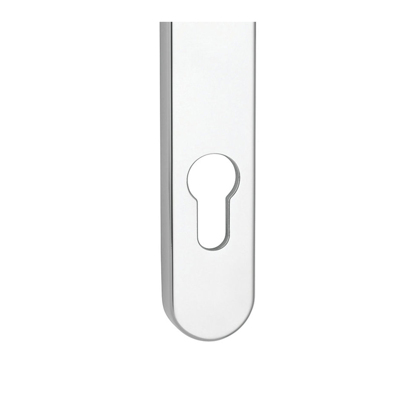 Mila Lever Door Handles Type B  ProLinea Pair Polished Chrome For 44-77mm Door - Image 4