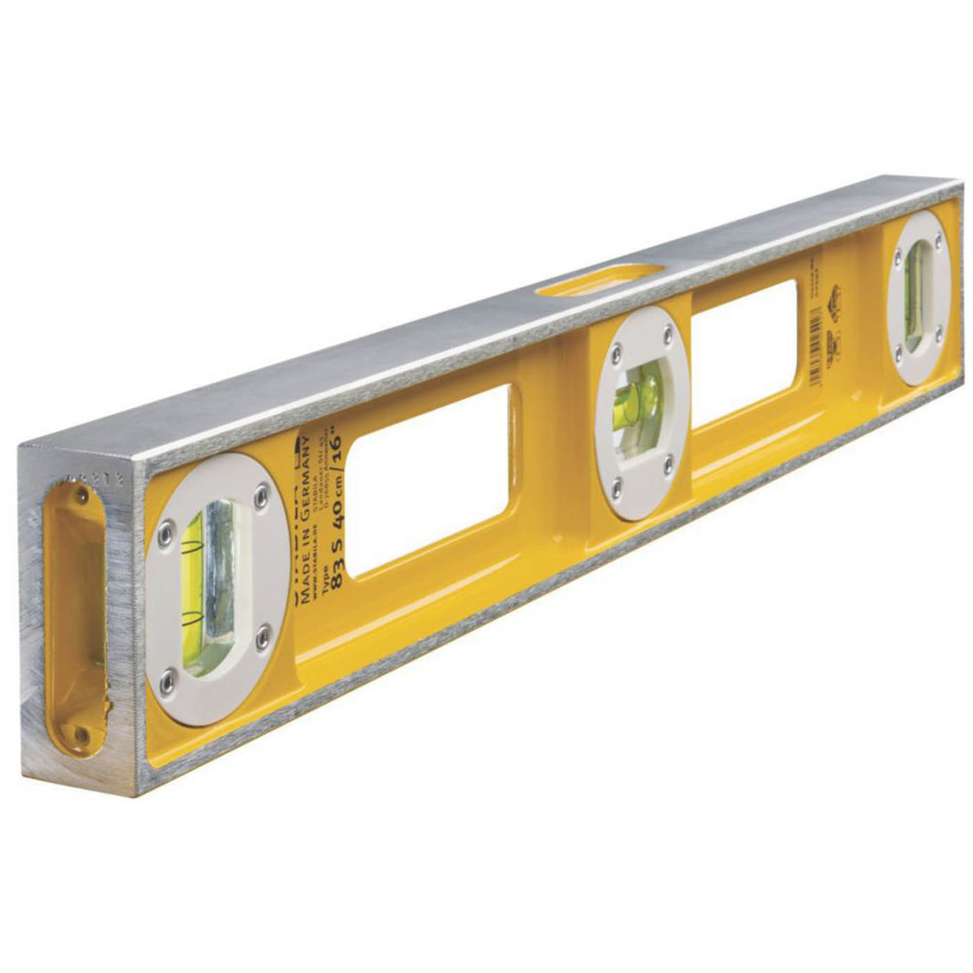 Stabila Spirit Level 83 Series 3 Vials Aluminium Frame Lightweight 15 3/4in - Image 3