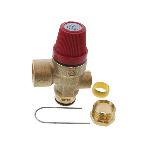 Worcester Bosch Pressure Relief Valve 87161424220 Boiler Spares Part Hydraulics - Image 1
