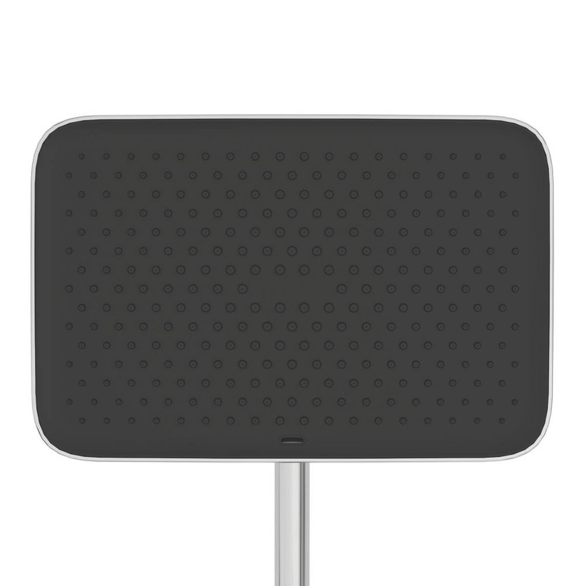 Swirl Mixer Shower Thermostatic 3 Spray Pattern Dual Square Head Chrome - Image 3