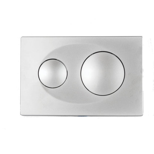 Fluidmaster Toilet Activation Plate T-Series Dual Flush Matt Chrome WC Button - Image 1