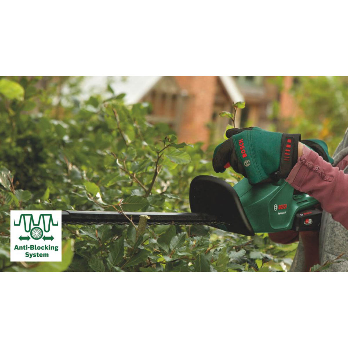 Bosch Hedge Trimmer Cordless 18V Li-Ion EasyHedgeCut 52cm Garden Body Only - Image 3