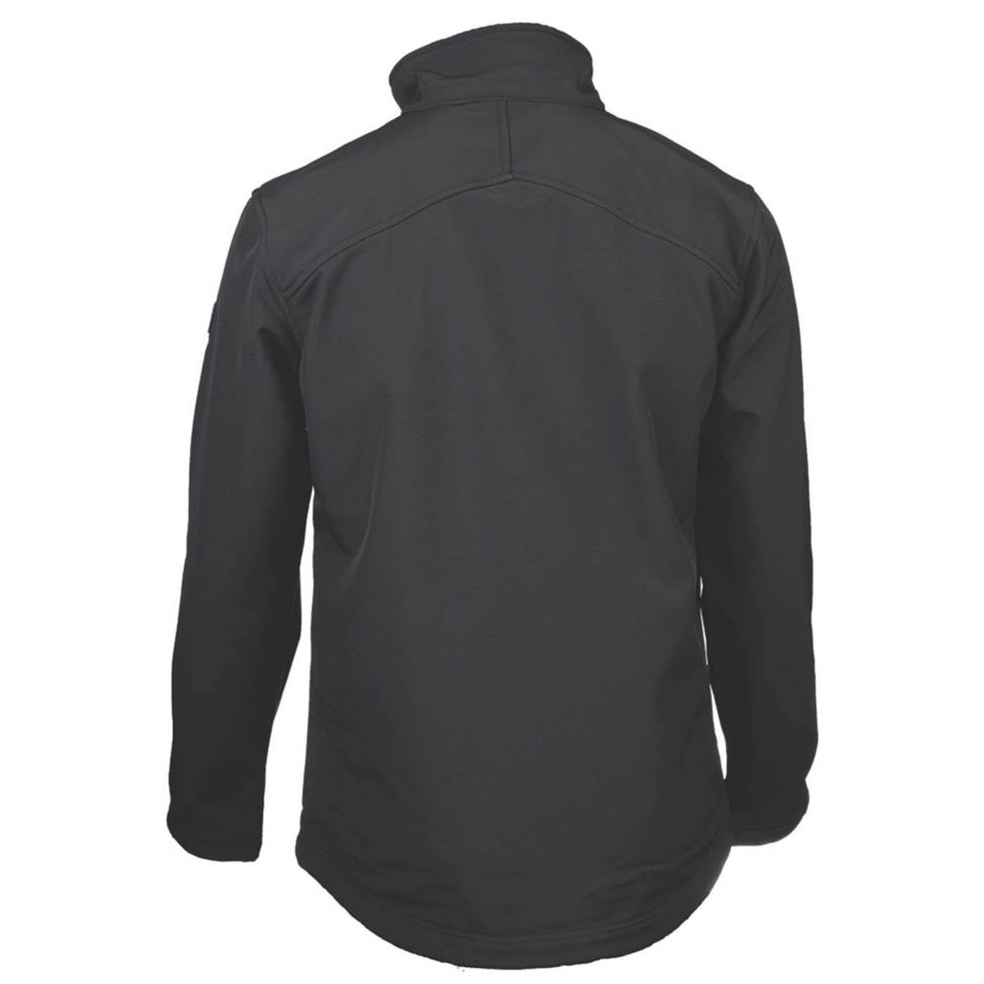 CAT Mens Work Jacket Black Shell Small Soft Mountain Sports Zip 36-38" Chest - Image 3