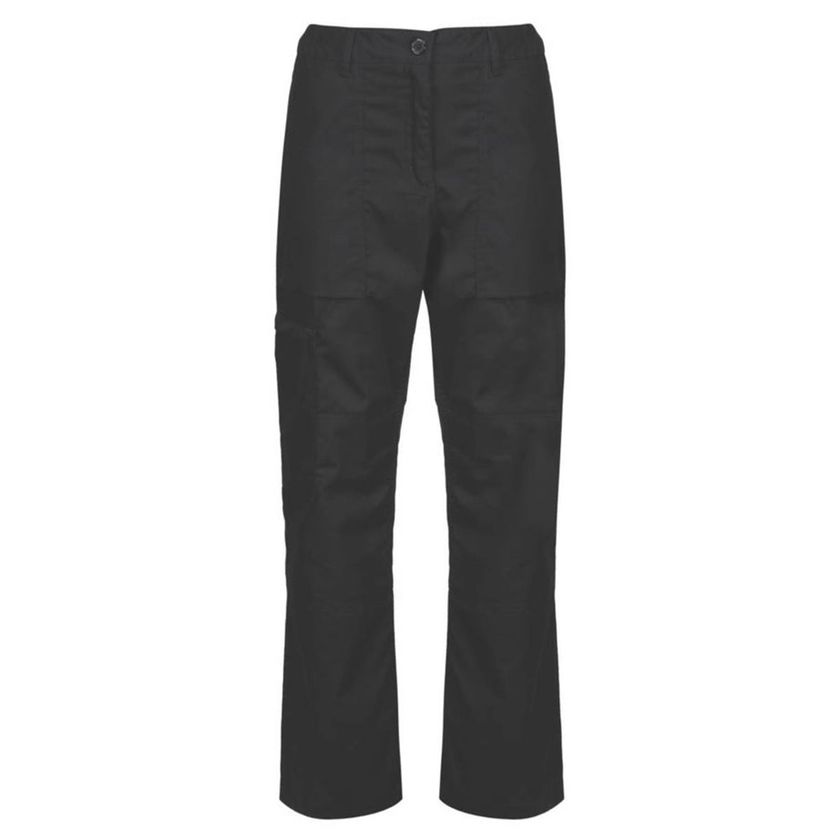 Regatta Action Womens Work Trousers Black Size 12 29" L - Image 1