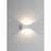 LED Wall Light Indoor Up Down Matt Warm White Modern Minimalist Rectangle - Image 1