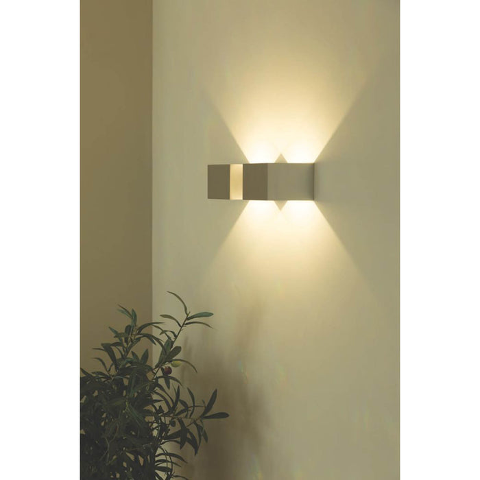 LED Wall Light Indoor Up Down Matt Warm White Modern Minimalist Rectangle - Image 2
