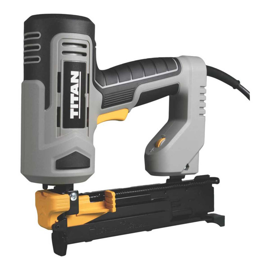 Titan Nail Gun Stapler Electric TTB970NST 32mm Second Fix Straight Soft Grip - Image 1