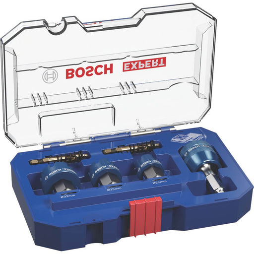 Bosch Holesaw Set Expert Carbide For Stainless Steel Drill Bit Pack Of 6 - Image 1