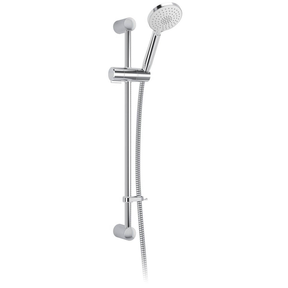 Mira Shower Kit Chrome 3 Spray Patterns Round Head Bathroom Contemporary - Image 1