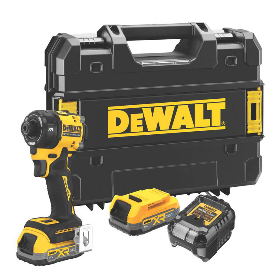 DeWalt Hydraulic Impact Driver Cordless Brushless 18V 2 x 1.7Ah Li-Ion XR - Image 1