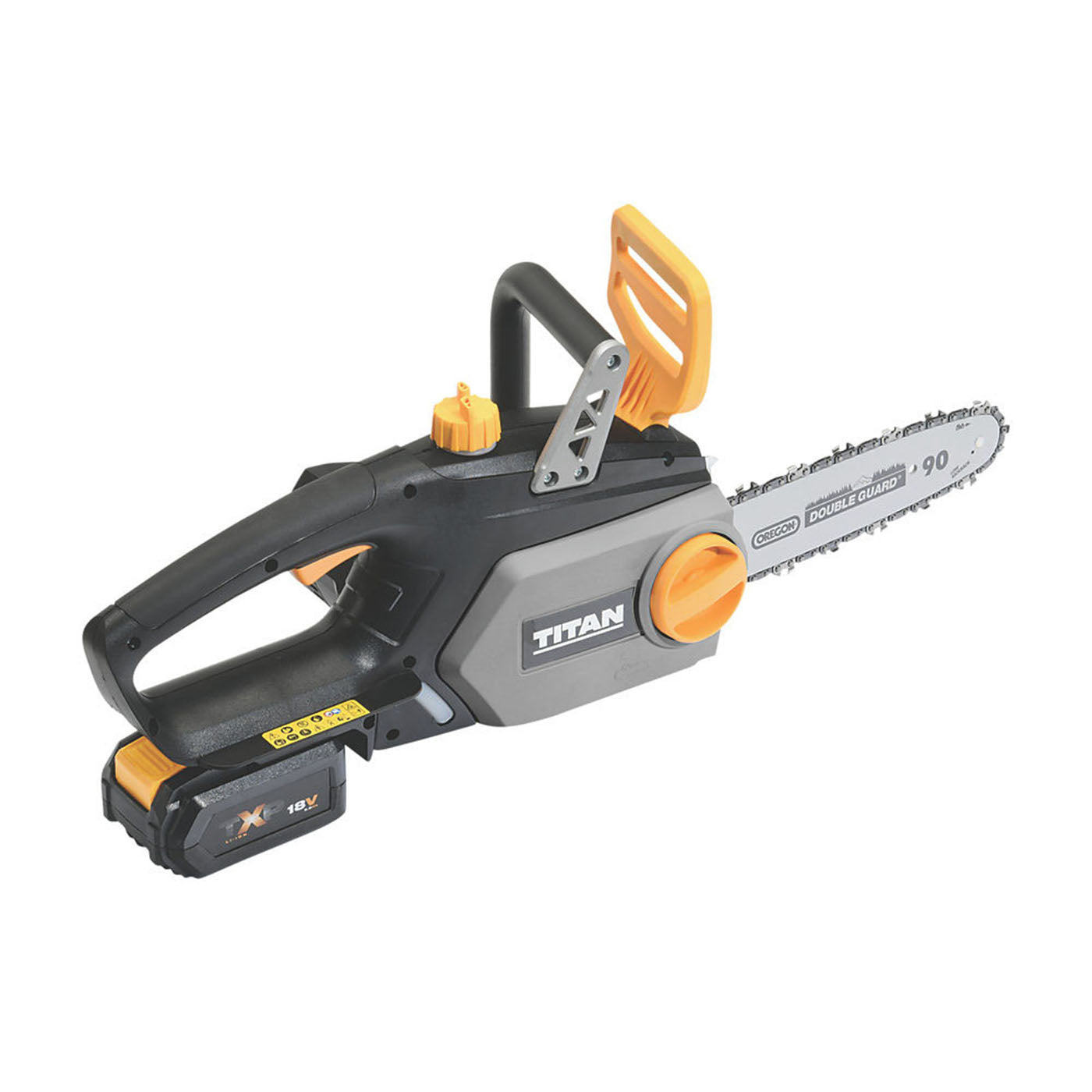 Titan Chainsaw Cordless 18V 5.0Ah Li-Ion TTI932CHN 25cm Garden Wood Cutter - Image 7