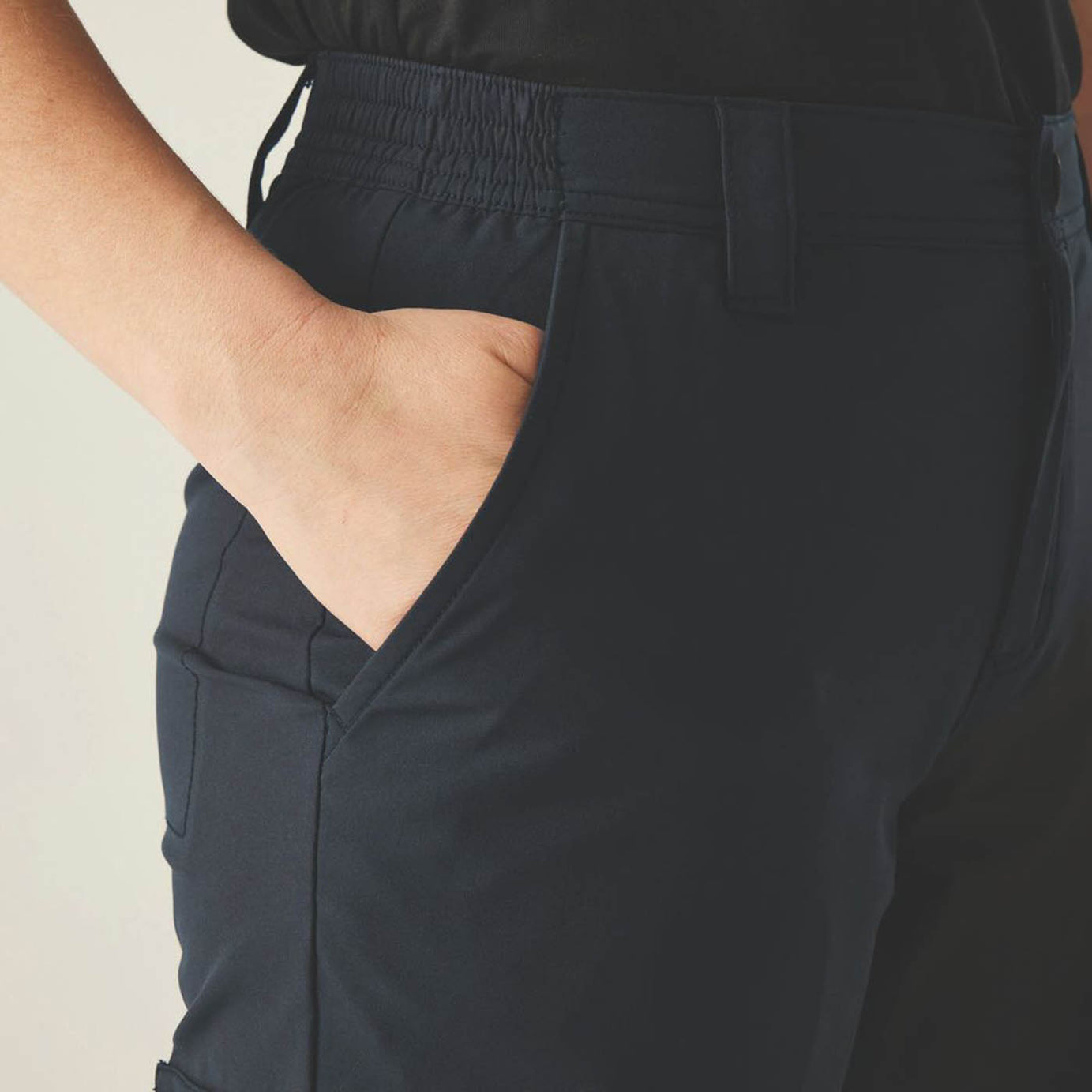 Regatta Pro Action Stretch Womens Trousers Navy Size 18 29" L - Image 3