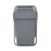 Pull-Out Kitchen Waste Bin Double Soft Close Anthracite Handles For Base 26Ltr - Image 3