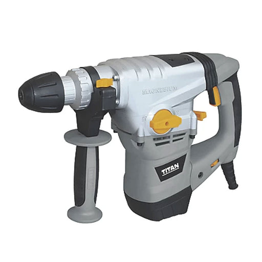 Titan SDS Plus Drill Electric TTB278SDS 6.3Kg 9 Piece Accessories 1500W 230-240V - Image 1