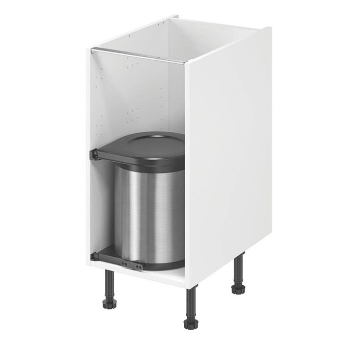 Kitchen Waste Bin Swing-Out Anthracite Under Cabinet With Lid Handle 13Ltr - Image 2