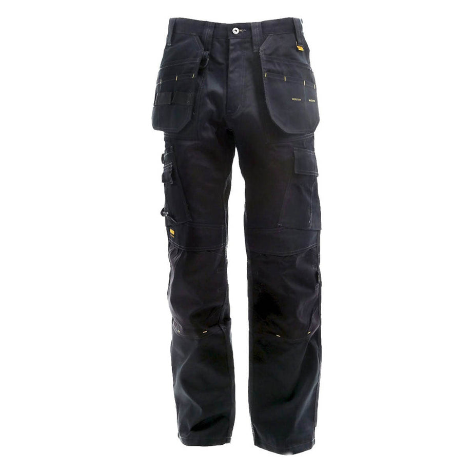 DeWalt Work Trousers Mens Loose Fit Black Multi Pocket Cargo 34"W 33"L - Image 1