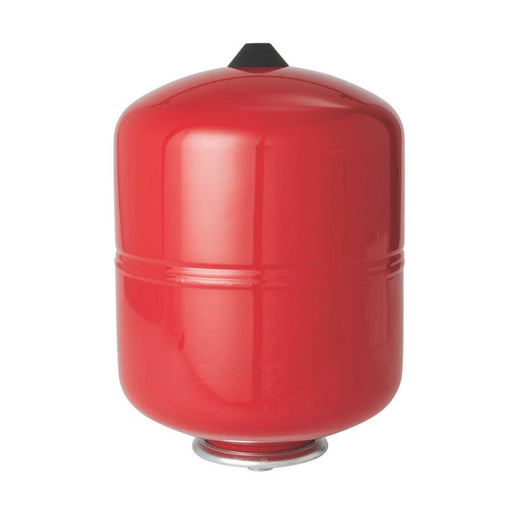 Expansion Vessel Central Heating Red 12Ltr 6bar Indoor 90°C System Flow - Image 1