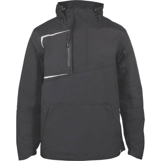 Dickies Jacket Mens Black Waterproof Front Zip Coat X Large 46-48" Chest - Image 1