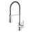 Kitchen Tap Mono Mixer Chrome Single Lever Pull Out Spout Modern Faucet - Image 1