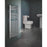 Electric Towel Radiator Bathroom Heater Curved Chrome Steel Modern 1100 x 500mm - Image 2